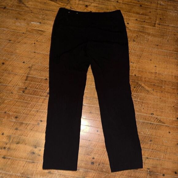 Loft black business casual straight leg 6 classic slacks - Picture 3 of 3